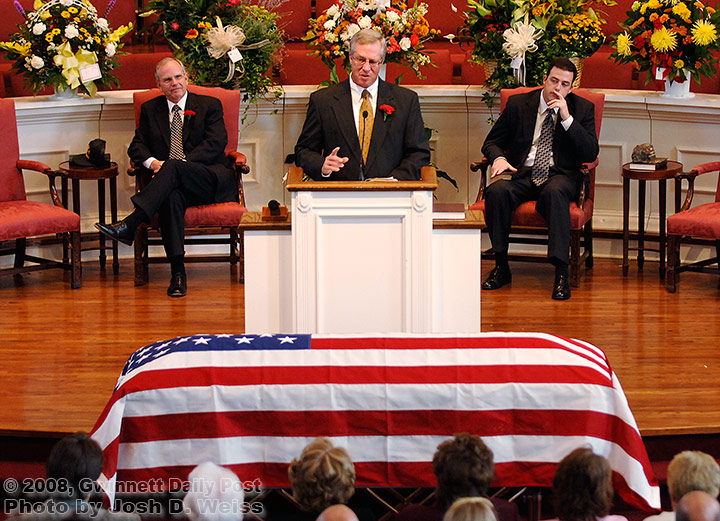The funeral of Bartow Jenkins
