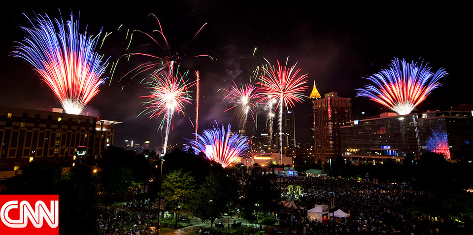 Fourth of July Fireworks @ Centennial Olympic Park